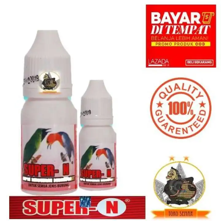 Toko Semar Super N Super Kicau Obat Burung Sakit Infeksi