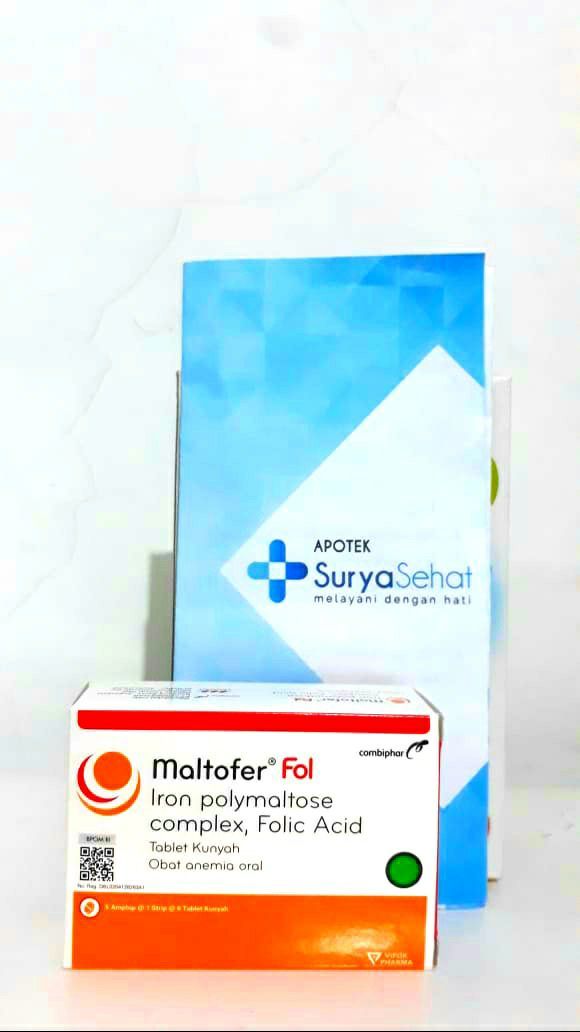 MALTOFER FOL Obat Anemia (Tambah Darah dan Zat Besi) Tablet | Lazada