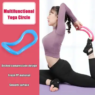 Alat Bantu Yoga Yoga Ring Pilate Stretch Magic Circle, Magic Ring Resistance Pilates Circle Yoga Fitness