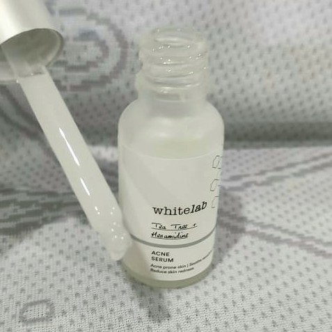 white lab acne calming serum