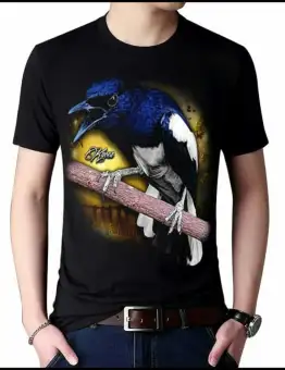 Kaos Keren Cowok Burung Kicau Kacer Ngekek Lazada Indonesia