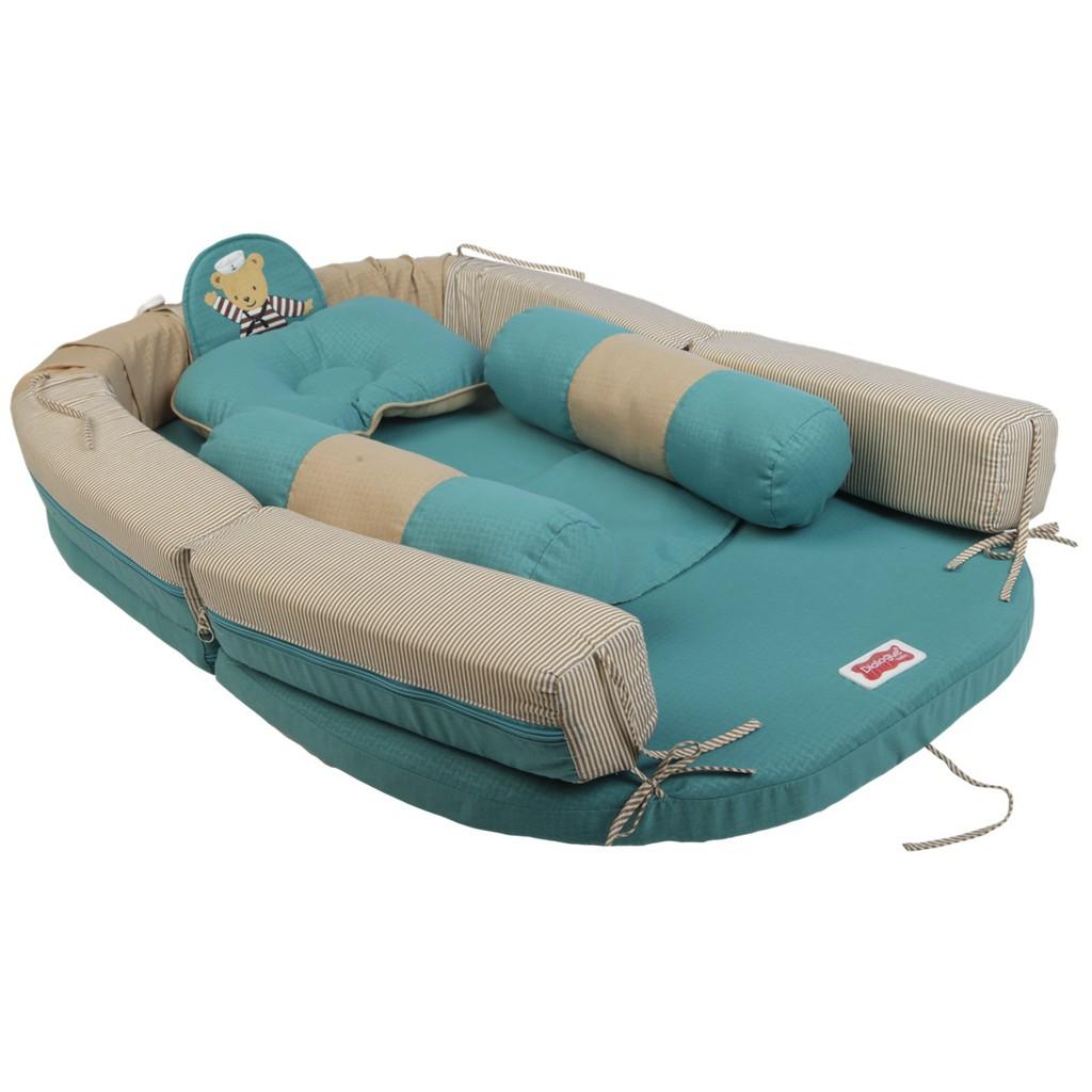 DISKON Dialogue Kasur Bayi Lipat Sofa Sailor Series (DGK-9215) (Tosca Cream)