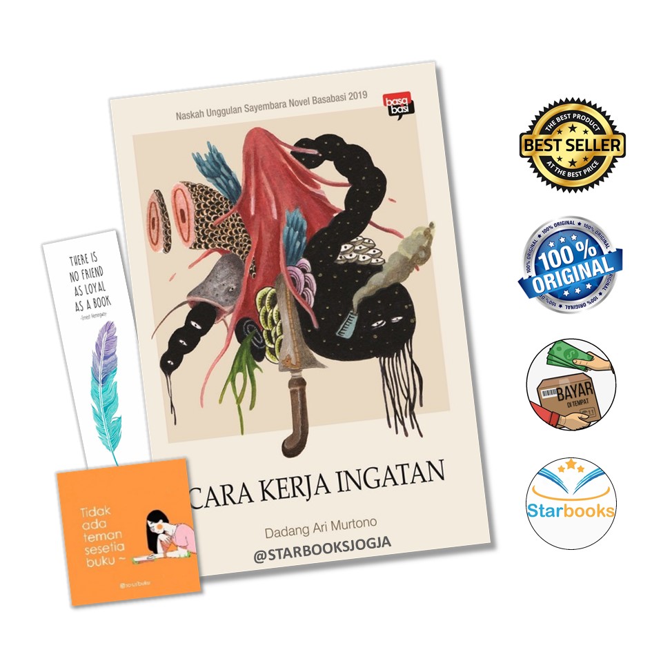 BUKU CARA KERJA INGATAN - BASA BASI | Lazada Indonesia