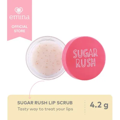 EMINA Sugar Rush Lip Scrub 4.2 gr - Scrub Bibir