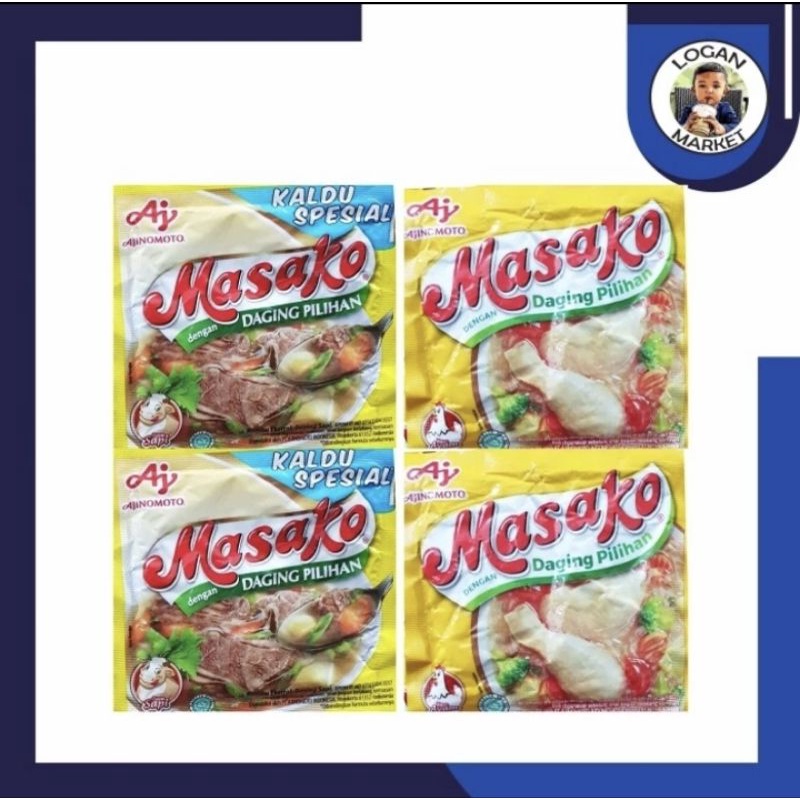 Masako Penyedap Kaldu Sapi Ayam Renceng 12 Sachet Lazada Indonesia