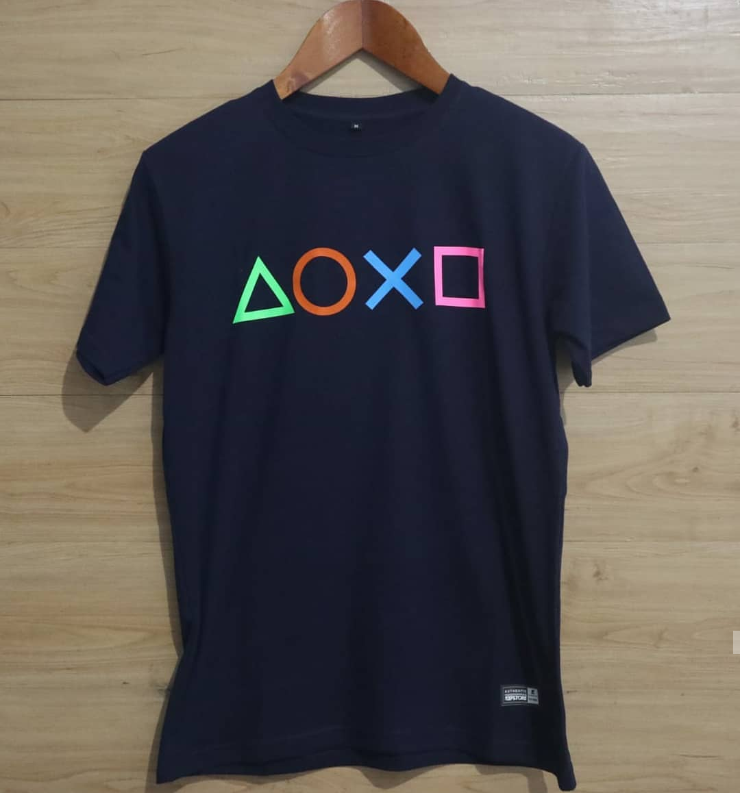 Kaos Baju Costum fashion pria wanita GAMER JOYSTICK PLAYSTATION PS2 PS3