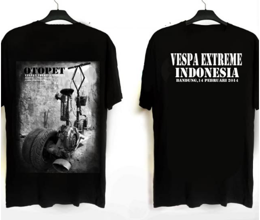 Mul Kaos Vespa Extreme Indonesia Kaos Unisex Casual Men S T Shirt Distro Polyflex T Shirt Polyfrint Pakaian Pria T Shirt Cotton Combed 30s T Shirt Round Neck Lengan Pendek