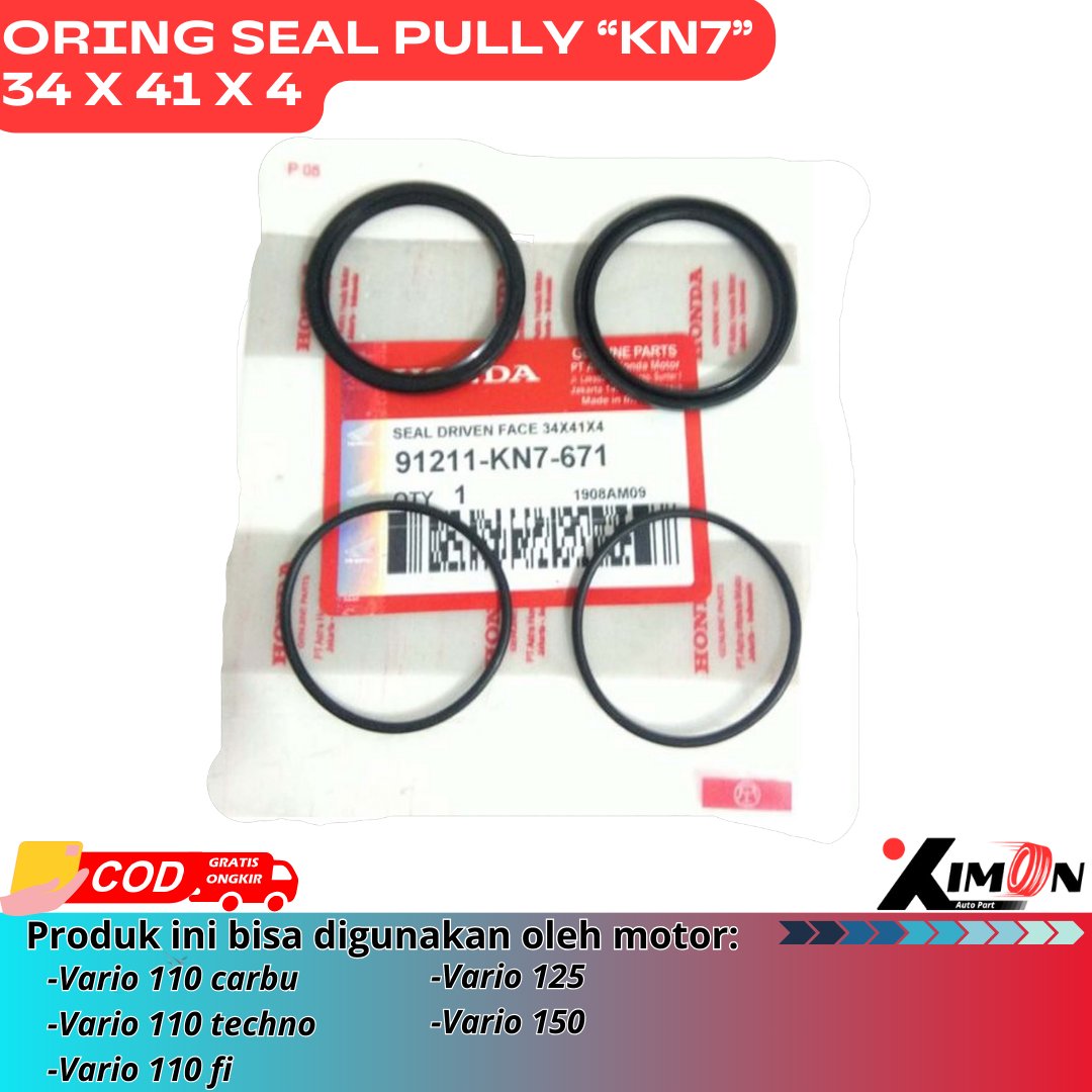SEAL PULLY VARIO 125 150 BEAT POP BEAT ESP / ORING SEAL PULLY VARIO 125