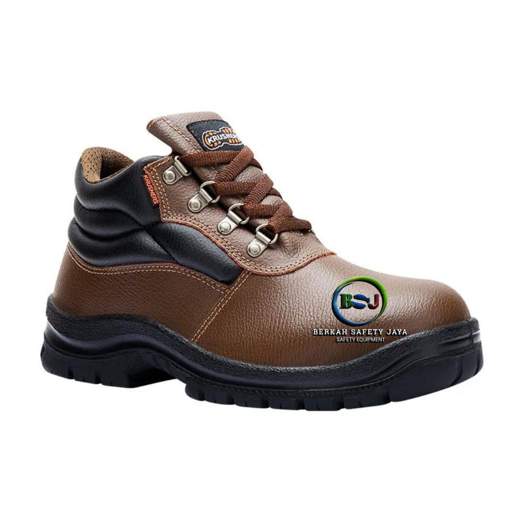 Sepatu Safety Krushers Florida Brown Safety Shoes Krusher Florida