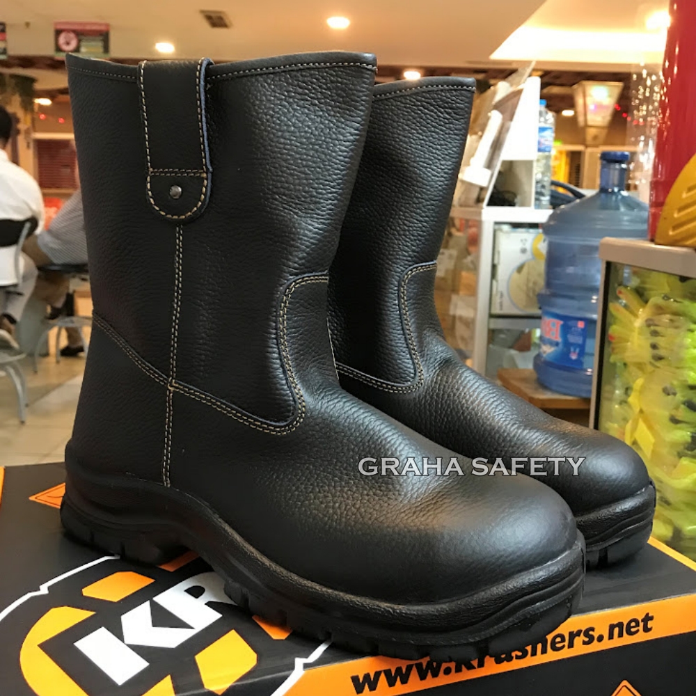 Sepatu Safety Krushers Texas Coklat Safety Shoes Krushers Texas Brown