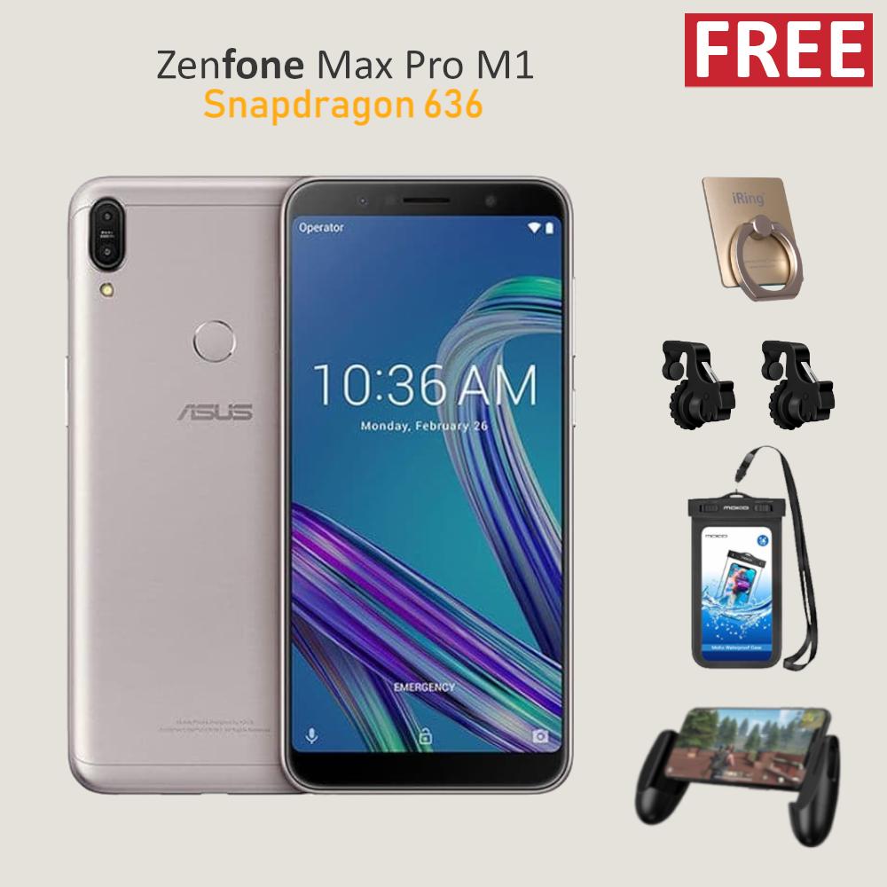 Asus Zenfone Max Pro M1 ZB602KL 6/64 Snapdragon 636 5000mAh Resmi + Free Special Gift