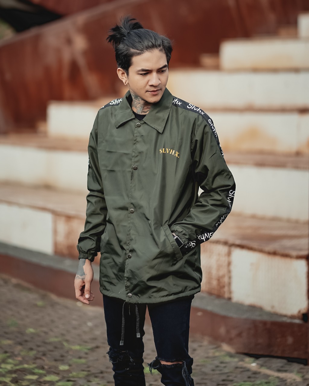 Jaket Coach Windbreaker Original Salvio 
