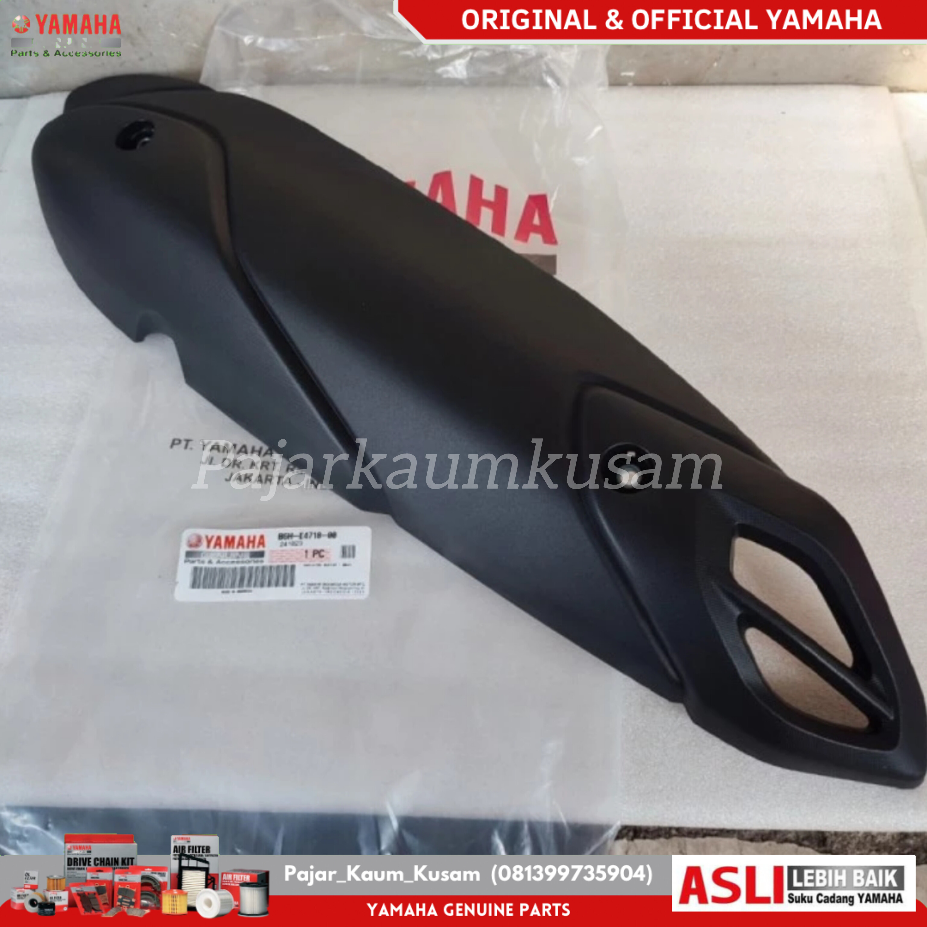 Tameng Cover Tutup Knalpot Nmax New N Max Original B H E Protector Muffler