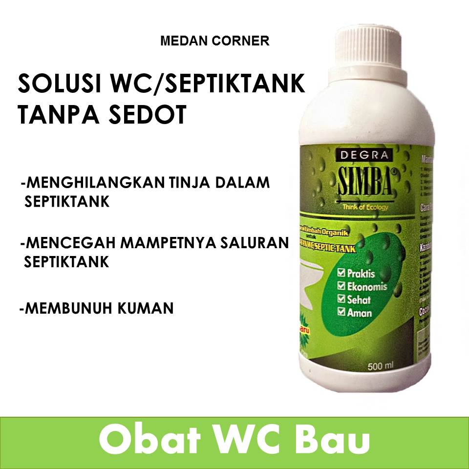 Alat penghilang bau wc - Obat wc bau - Degra Simba 500ml | Lazada Indonesia