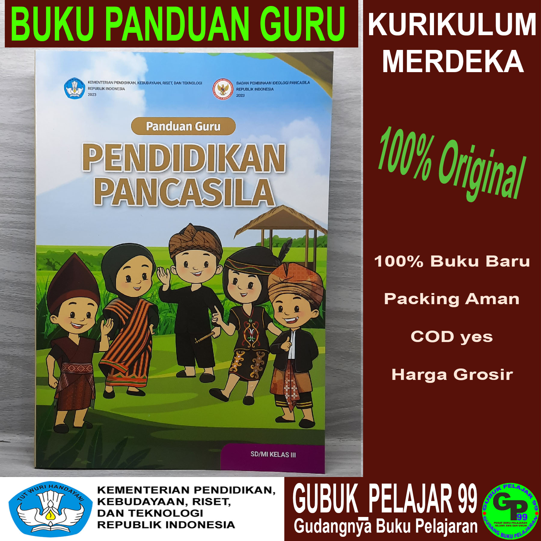 BUKU PANDUAN GURU PENDIDIKAN PANCASILA Untuk SD/MI Kelas 3 Kurikulum ...