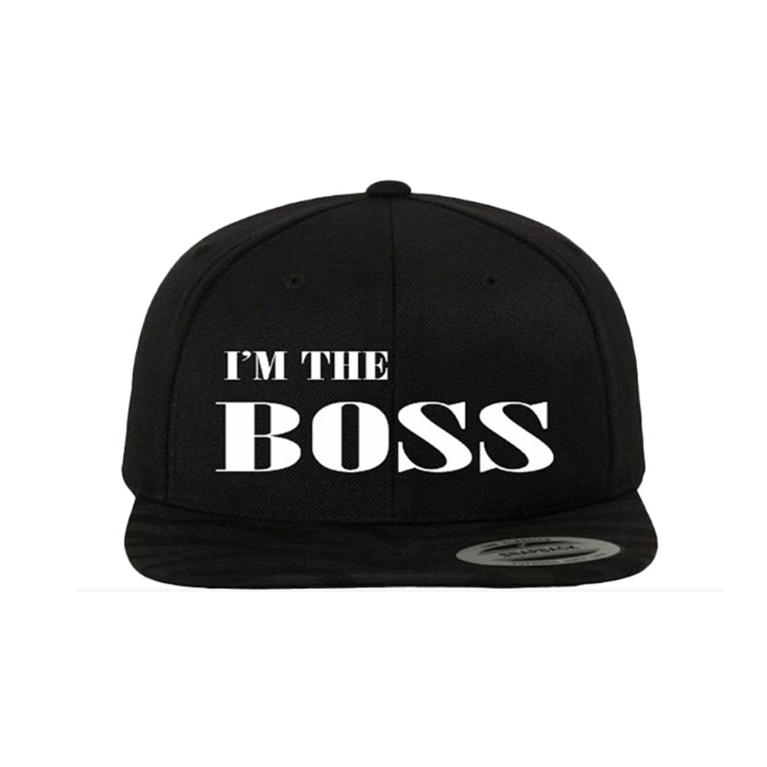 Topi Snapback im The Boss Black Premium 