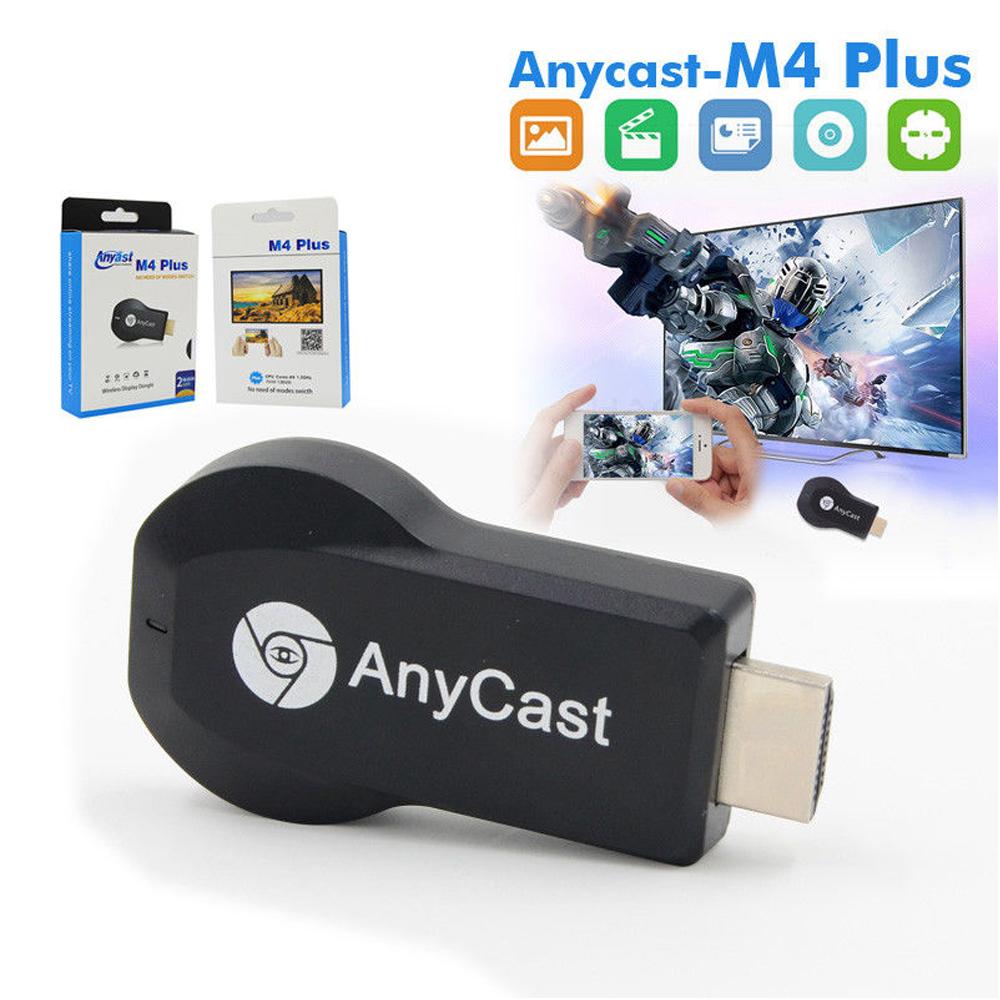 Anycast Dongle Wifi HDMI Display Receiver - HDMI Dongle - AnyCast Wireless DLNA Airplay Dongle TV Stick Push Chrome cast Wifi Display Receiver PC Android Media Player for Ipad Android