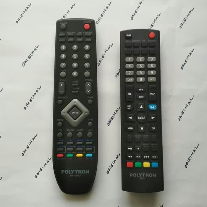 Produk Unggulan Remot Tv Polytron Original Remote Ori/Asli Tv Led Good