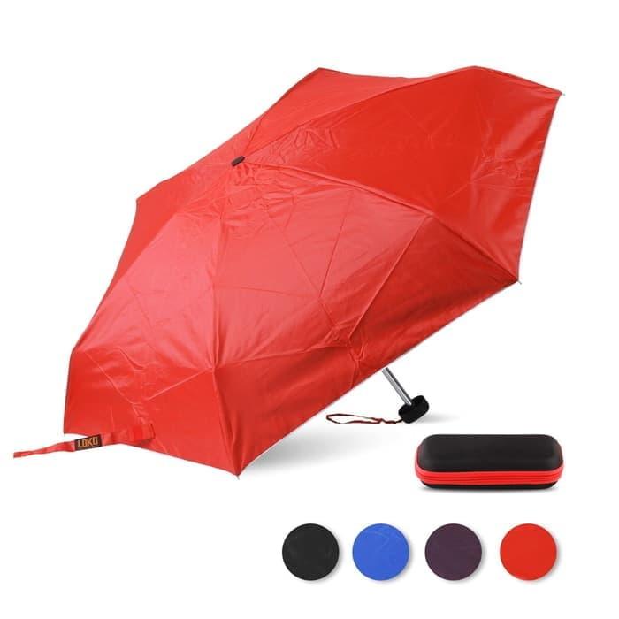 Payung Dompet LOKO Lipat Mini Murah Souvenir Umbrella Gift Kotak