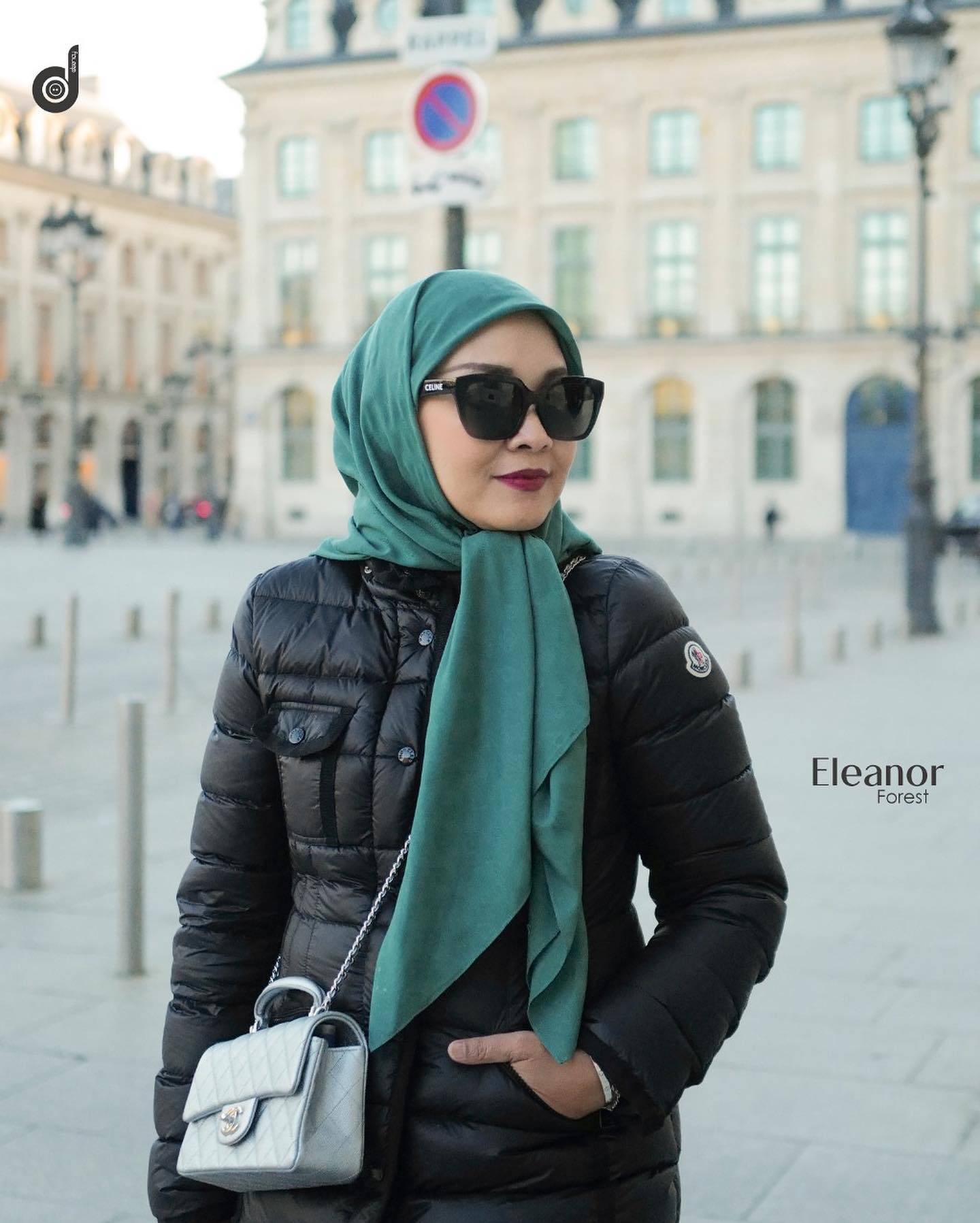 JILBAB WANITA CANTIK TERBARU DEENAY POLOS ELEANOR/KERUDUNG