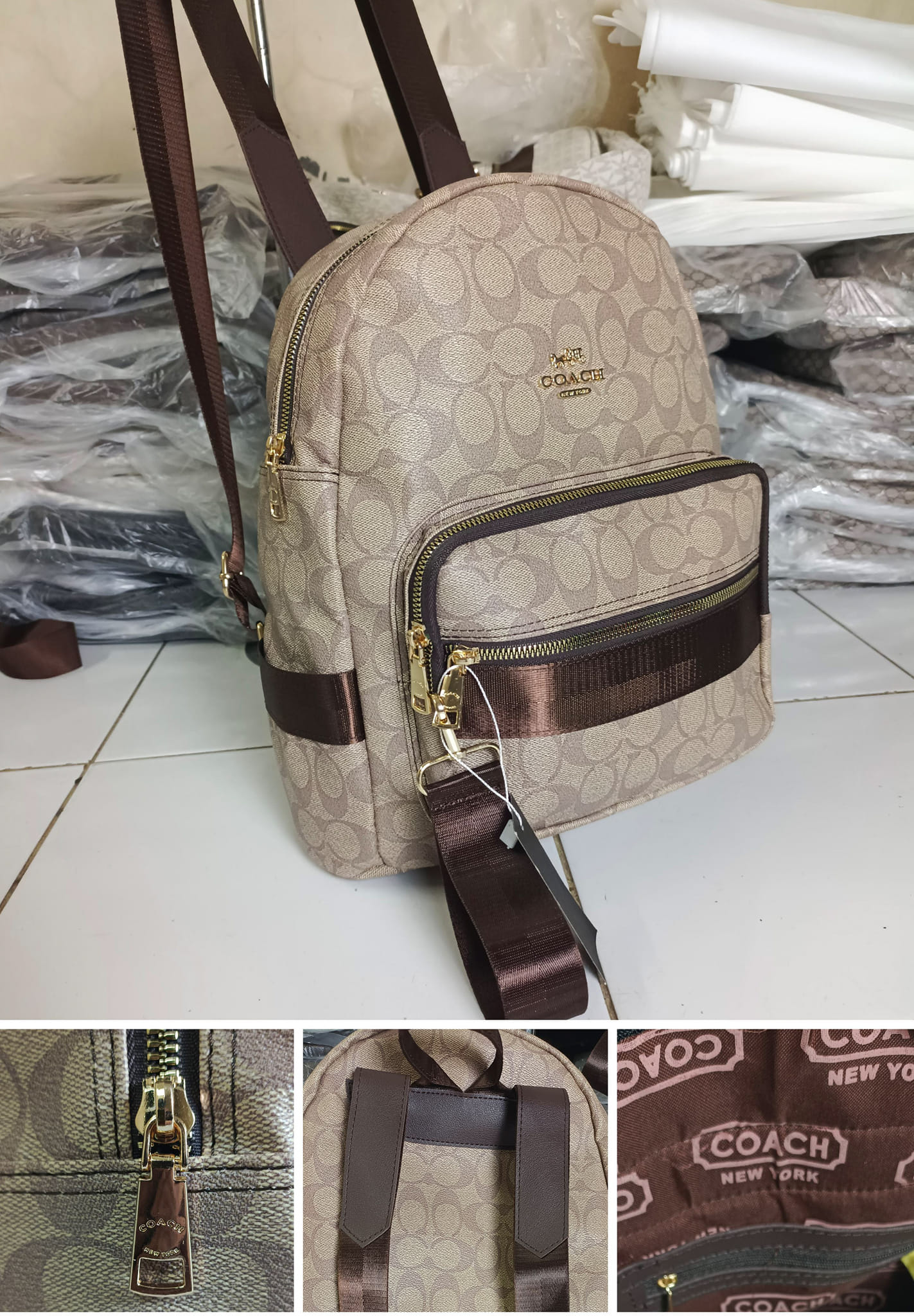 Coach ransel hot sale bag