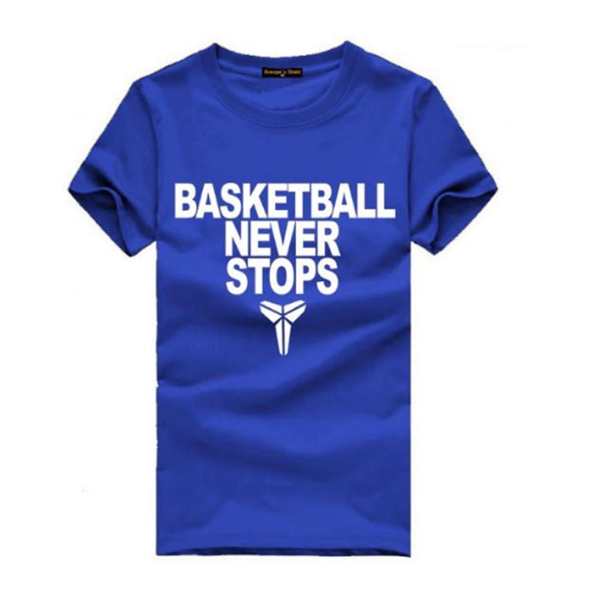 basketball never stops shirt