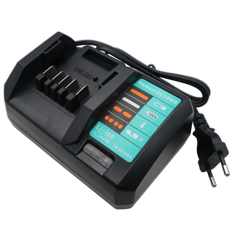  Charger DC18WA for Maktec MAKITA DC18SG DC1851 BL1813G BL1415G  BL1815G BL1413G UH522D UM167D UR180D(EU Plug) 