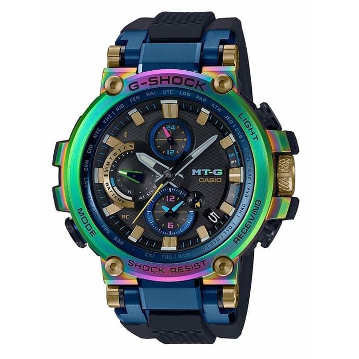 Casio G-Shock MTG-B1000RB-2ADR - Jam Tangan Pria - Pelangi