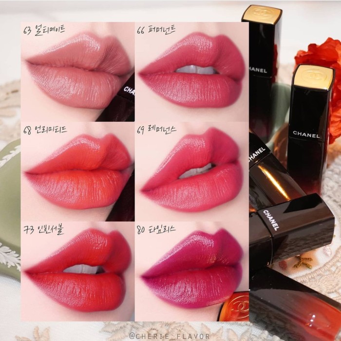 harga lipstick chanel rouge allure velvet