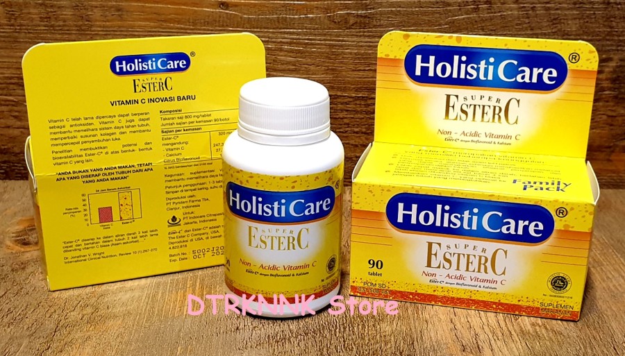 Ester C HolistiCare Vitamin C 90 Tablet Super EsterC Family Pack