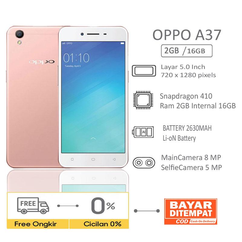 Oppo A37 4G LTE - Ram 2GB/16GB - Dual Sim