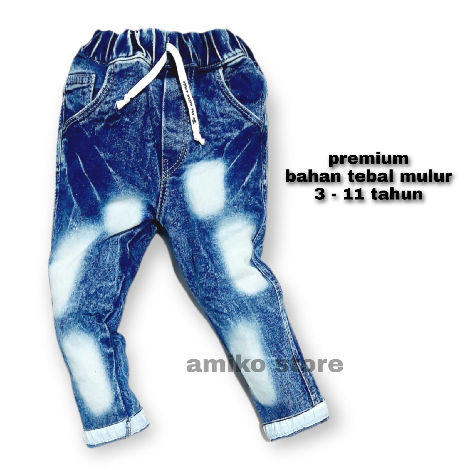 Celana Jeans Stretch Anak Laki Laki 