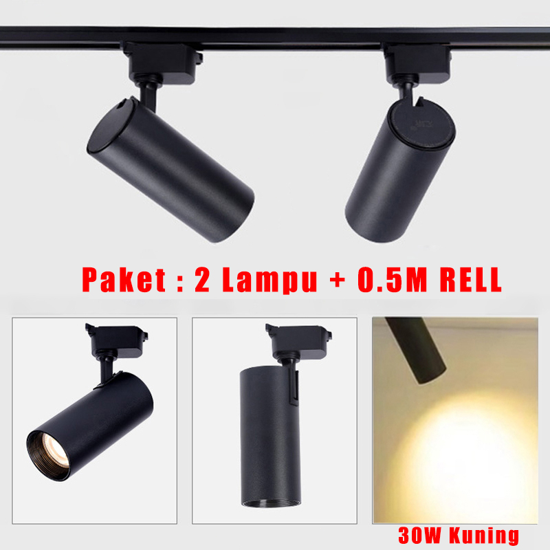 Dunia Lampu LAMPU SOROT TRACK LIGHT LAMPU RELL TRACK LED SOROT LAMPU ...