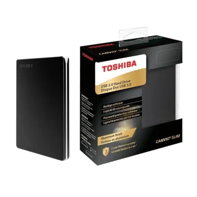Hardisk Eksternal Toshiba 2TB Canvio Slim III USB 3.0