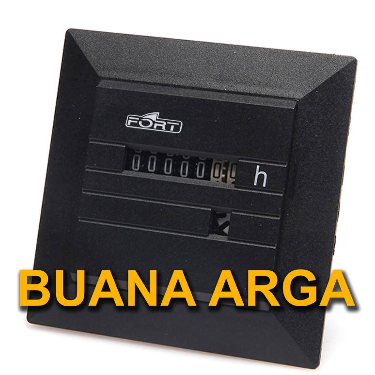 Hour Counter Meter Fort BZ142 220 volt 48x48 BZ142 220v 50Hz Lazada
