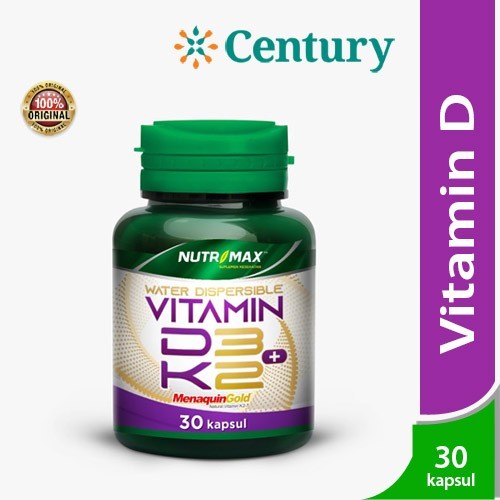 nutrimax vit d3+k2 menaquin gold 30's / multivitamin / vitamin d3 (X0K1) vitamin d3 200 iu