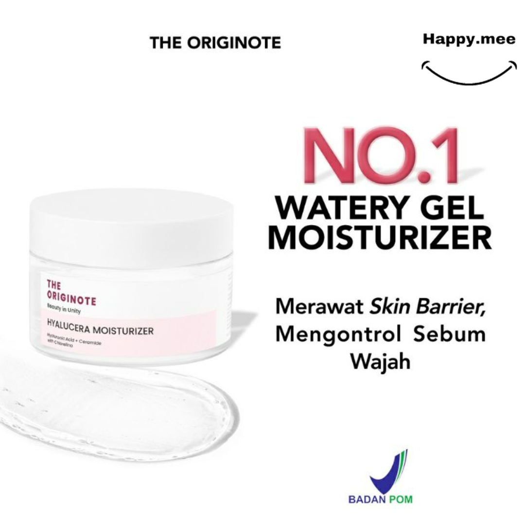 The Originote Hyalucera Moisturizer Gel 50ml Pelembab Wajah With