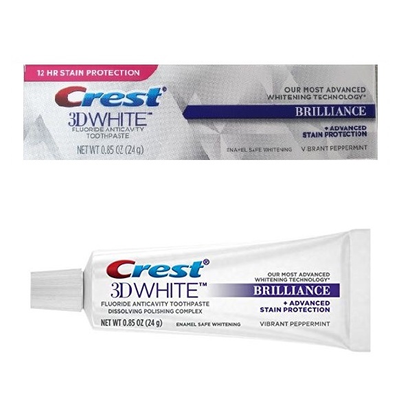 crest toothpaste 3d white brilliance vibrant peppermint