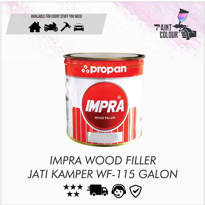 Dempul Kayu 5 Kg Impra Wood Filler Jati Kamper Wf 115 Galon Lazada Indonesia