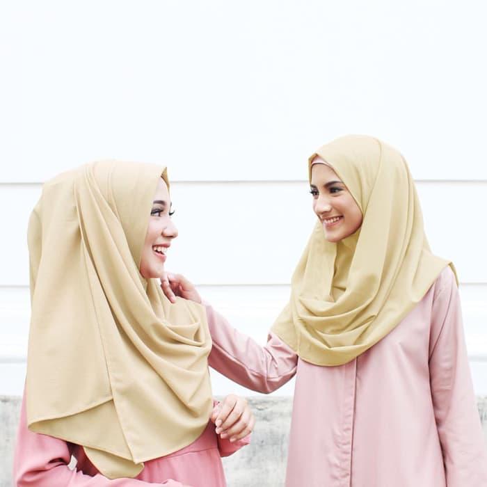 BERKAH MUSLIM - Jual Jilbab Pashmina Instan Drapery Ukuran Medium Diamond Crepe