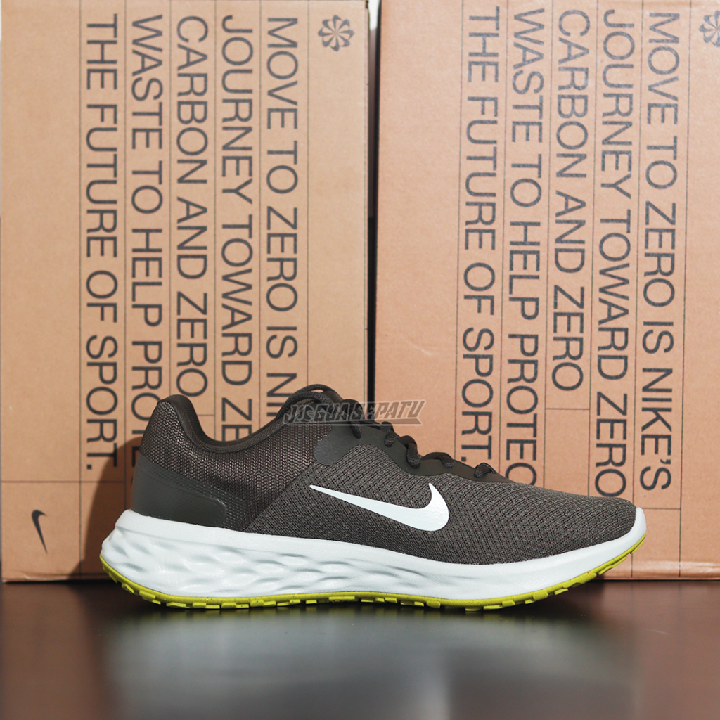 Nike Sepatu Running Revolution NN Cargo Khaki/Glacier Blue