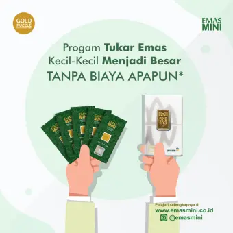 Diskon Emas Mini 0025 Gram Mini Gold 0 025 Gram Logam Mulia Antam 0 025 Terlaris Lazada Indonesia