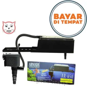 Pompa Mesin Air Aquarium Ar 650 Filter Akuarium Armada Lazada