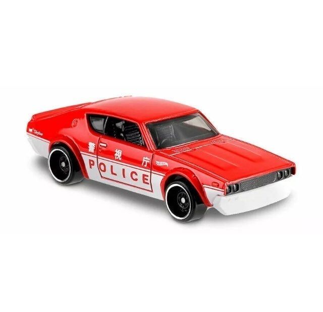 hot wheels nissan skyline police