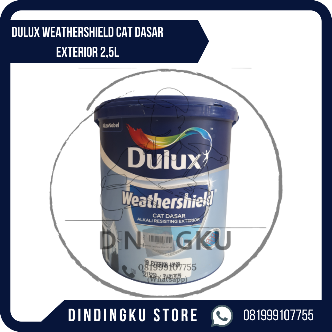 Dulux Weathershield Cat Dasar Alkali Exterior 2 5l Lazada Indonesia