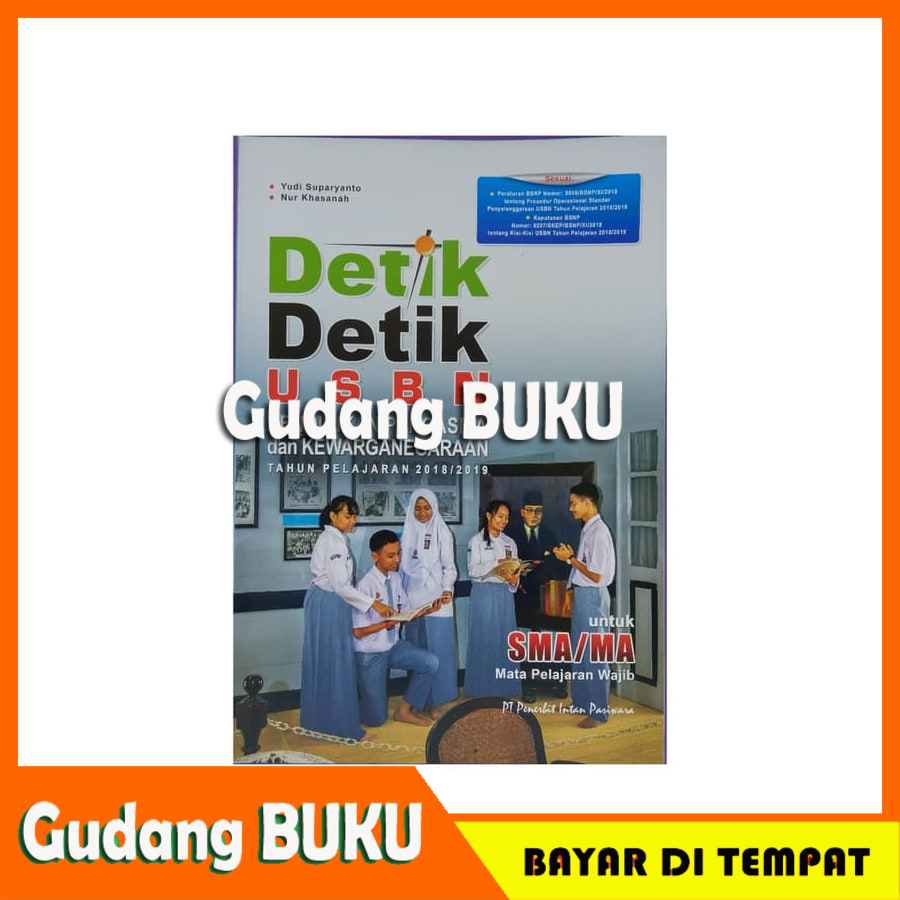 Cod Detik Detik Usbn Ppkn Sma 2019 Termurah Lazada Indonesia