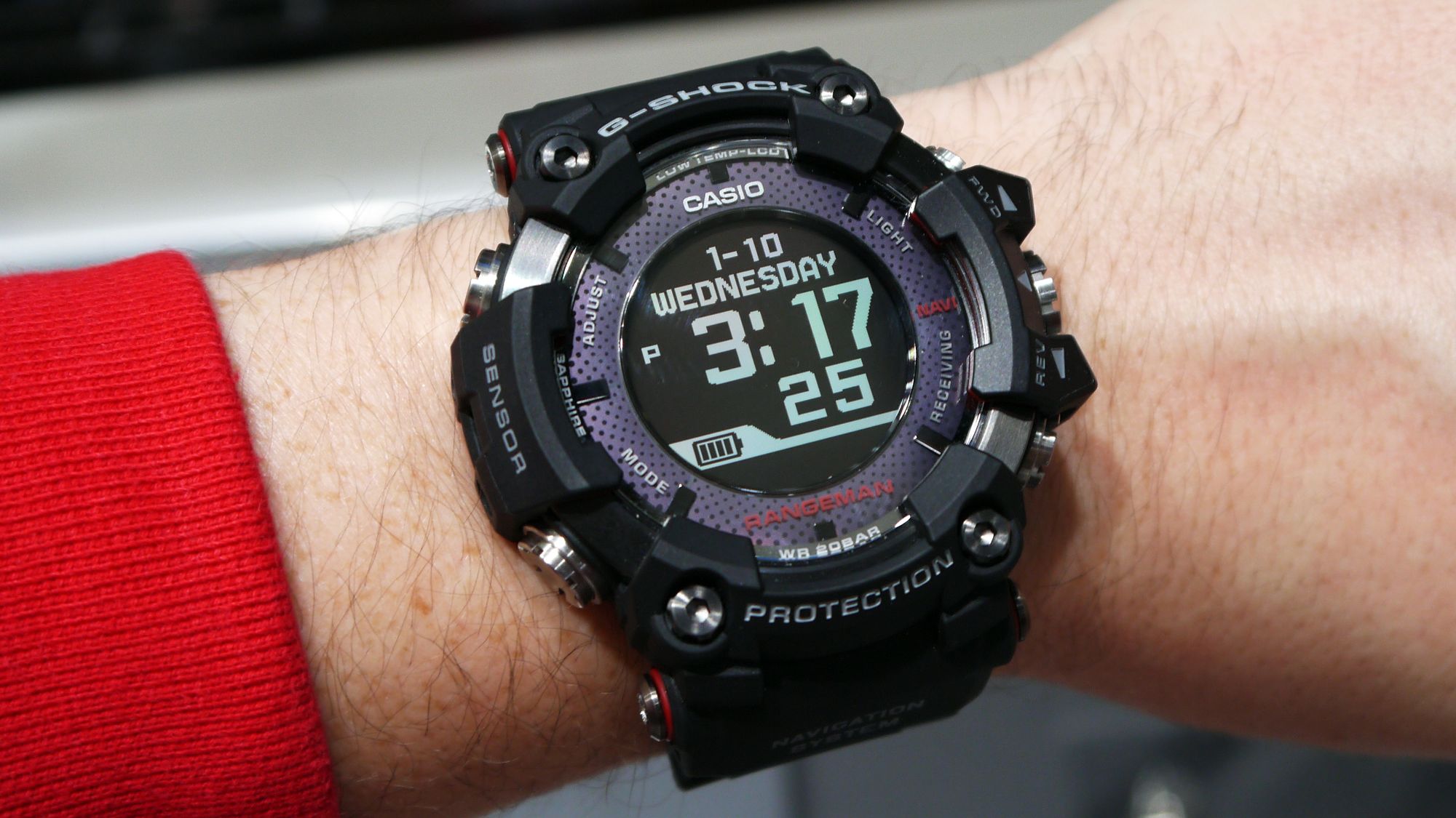 casio g shock protection rangeman