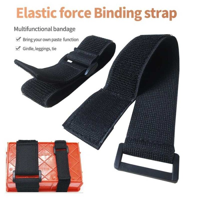 Tali Nylon Velcro Strap Cable Management Ukuran 20 x 200 mm Lazada