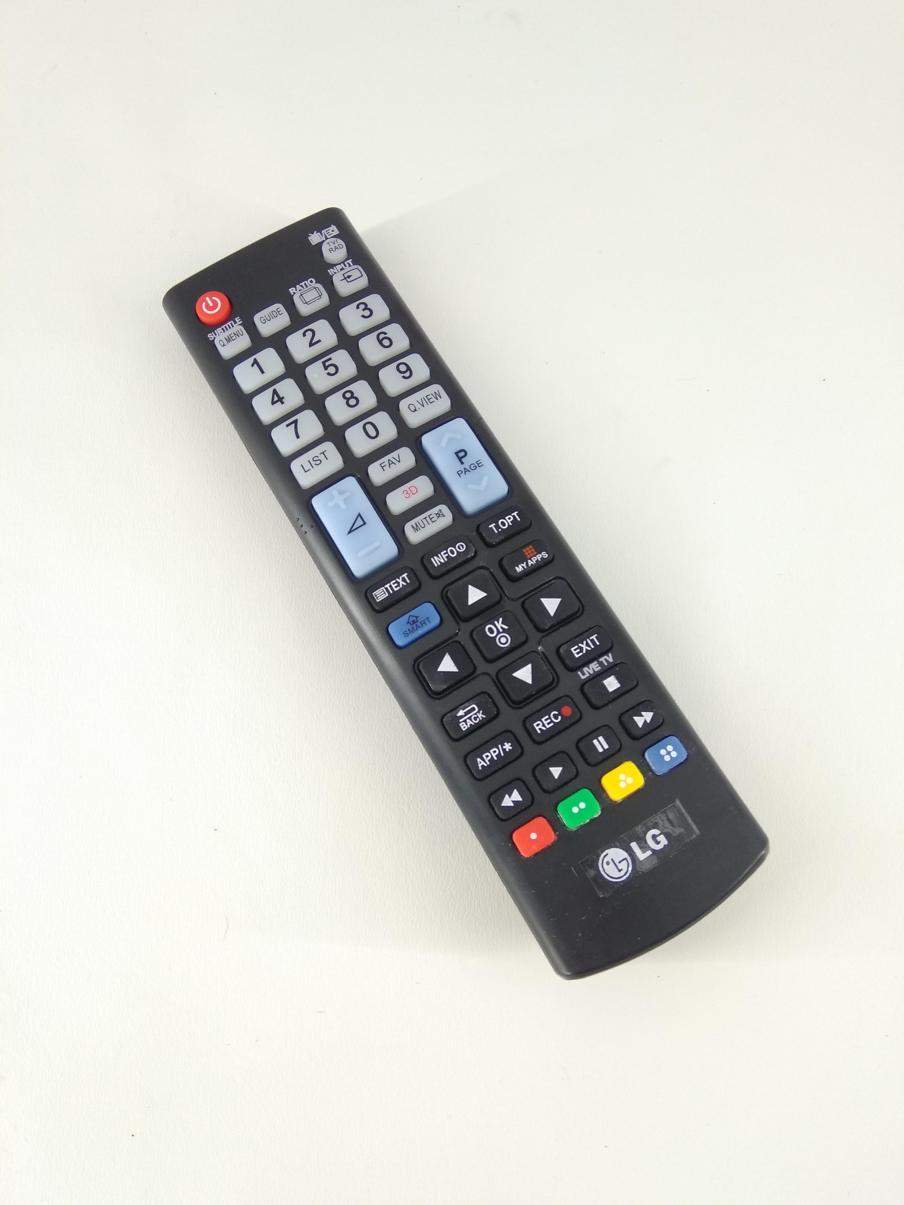 Remot Remote TV LG LCD Smart TV 3D AKB73975761 Original Pabrik / KW