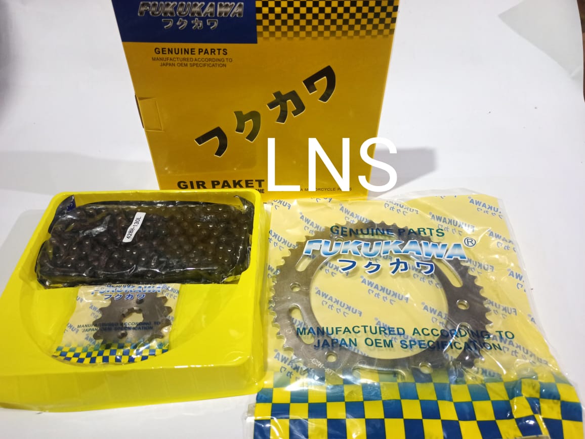 GEAR SET KAWASAKI KLX 150 DTRACKER 150 GIR RANTE SET FUKUKAWA D TRACKER